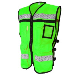 CHALECO RESCATISTA HIGH VISIBILITY ABIERTO