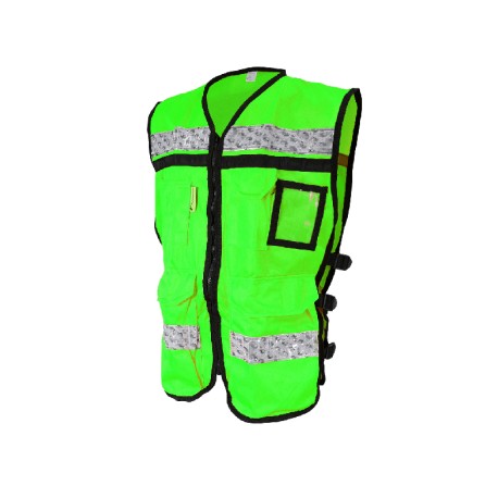 CHALECO RESCATISTA HIGH VISIBILITY ABIERTO