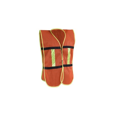 ECO-SR-1011 CHALECO DE MALLA CON BIES DE ALTA VISIBILIDAD