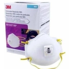 3M 8515 MASCARILLA N95 CONTRA POLVOS Y PARTICULAS 10 PZS