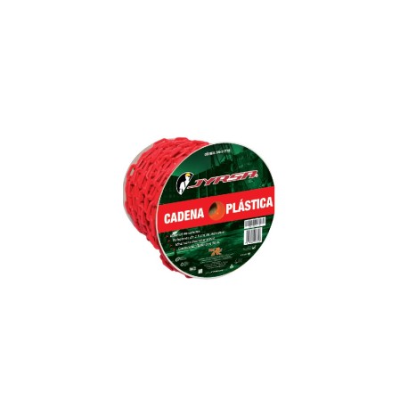 CADENA PLÁSTICA ROJA