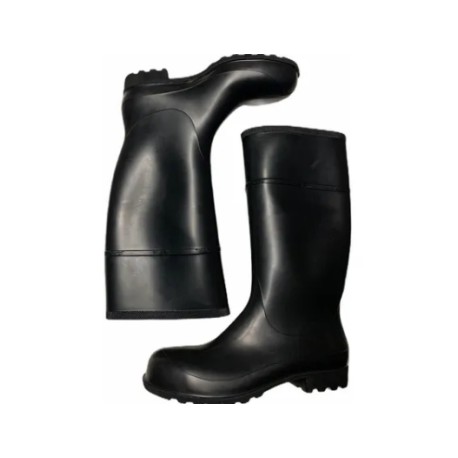 BOTA DE HULE NEGRA JARDINERA
