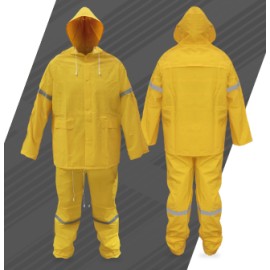 IMPERMEABLE DE DOS PIEZAS CON REFLEJANTE