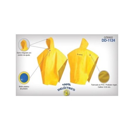 IMPERMEABLE CORTO TIPO CAPAMANGA