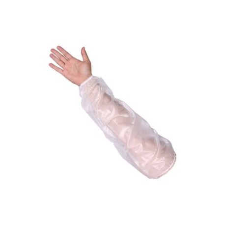MANGA DE PLASTICO TRANSPARENTE