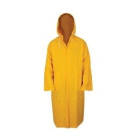 GABARDINA IMPERMEABLE LARGA AMARILLO