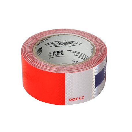 CINTA REFLEJANTE ANCHO 2" X 30´ DE LARGO