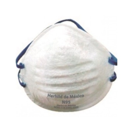 MASCARILLA 1610  N95 CONTRA POLVOS Y PARTÍCULAS