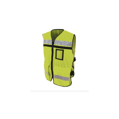CHALECO RESCATISTA DE TELA JERSEY DE ALTA VISIBILIDAD