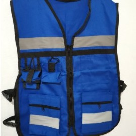 CHALECO DE SEGURIDAD BRIGADISTA CON REFLEJANTE UNITALLA