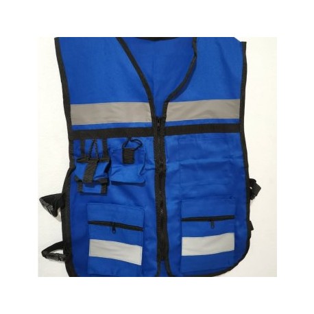 CHALECO DE SEGURIDAD BRIGADISTA CON REFLEJANTE UNITALLA