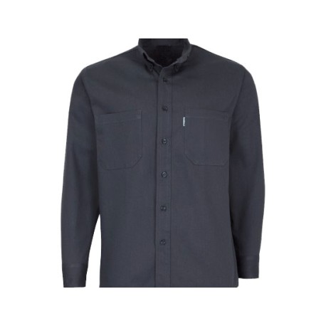 CAMISA MANGA LARGA DE GABARDINA