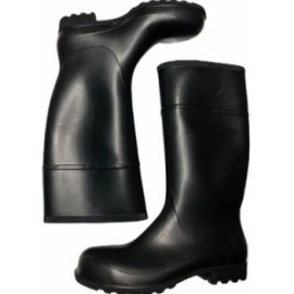 BOTA DE HULE NEGRA JARDINERA